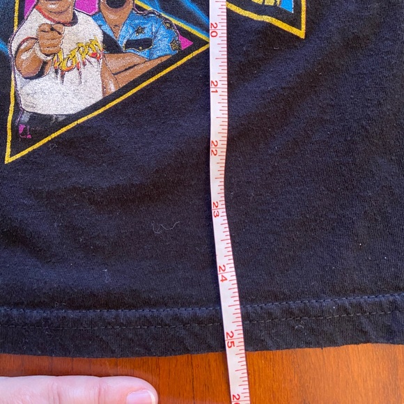 WWE Wrestlemania VI The Ultimate Warrior Macho Man T-shirt size small - Picture 6 of 6